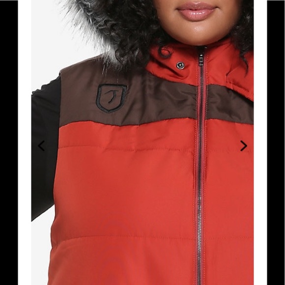 TOMB RAIDER Her Universe PLUS SIZE Puffer Vest! - Picture 4 of 9